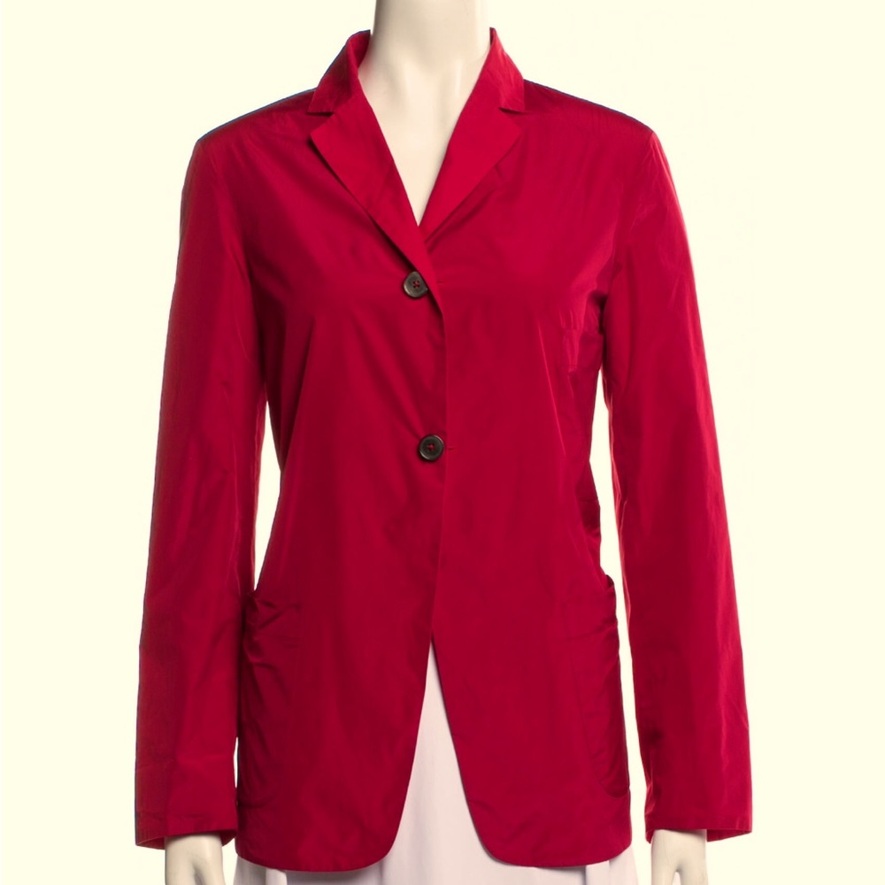 Jill Sander Red reversible jacket XS (2)